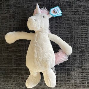 Jellycat bashful unicorn size medium stuffed animal